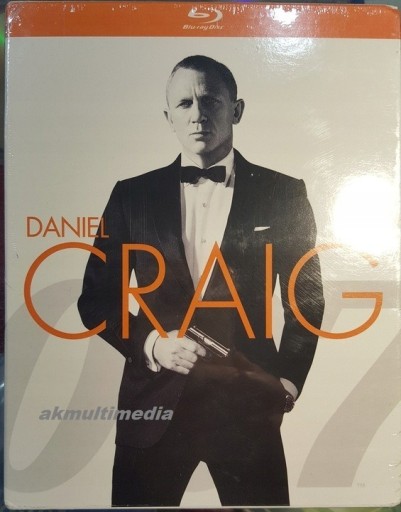 Zdjęcie oferty: 007 Bond Kolekcja Daniel Craig Blu-ray folia Eng