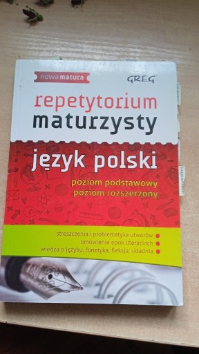 Zdjęcie oferty: Język polski repetytorium maturalne 