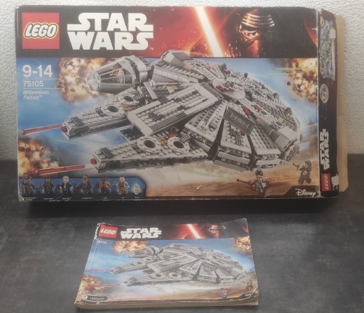 Zdjęcie oferty: LEGO 75105 Star Wars Falcon Milenium* 100%*PUDEŁK 