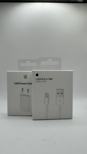 Zdjęcie oferty: Ładowarka Adapter 5 W + Kabel Lightning USB A 1 M