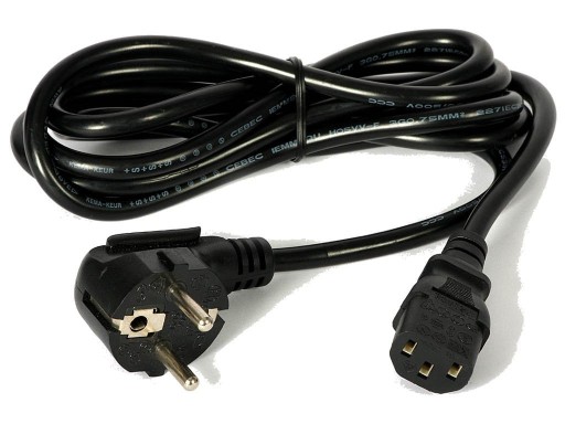 Zdjęcie oferty: KABEL PRZEWÓD ZASILAJACY do KOMPUTERA PC - 30 szt.