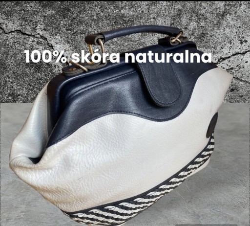 Zdjęcie oferty: Torebka torba skóra naturalna marynarska do ręki