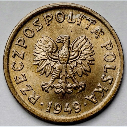 Zdjęcie oferty: Moneta obiegowa prl 10 gr 1949r MN