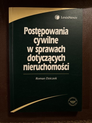 Zdjęcie oferty: Postępowanie cywilne w sprawach dotyczących nier