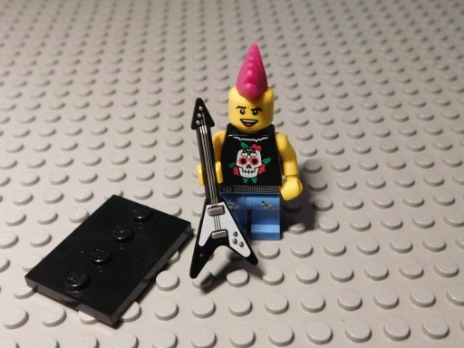 Zdjęcie oferty: LEGO Minifigures 8804 Seria 4 Gwiazda rocka