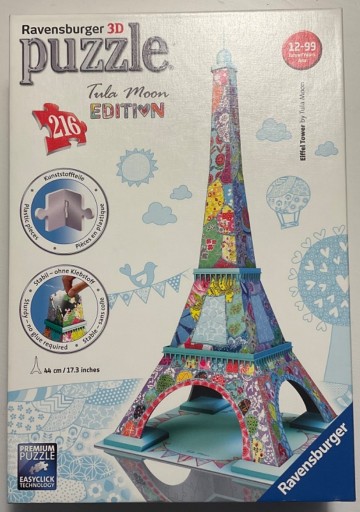 Zdjęcie oferty: Puzzle 3D Eiffel Tower