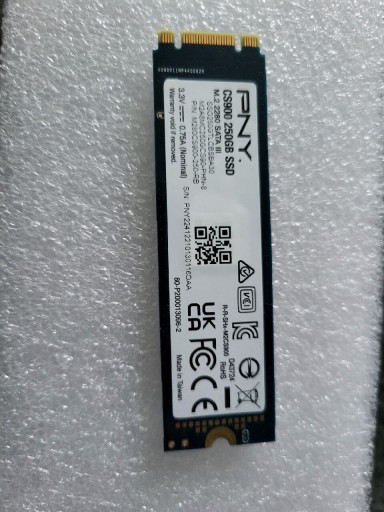 Zdjęcie oferty: Dysk SSD M2 PNY CS900 250GB
