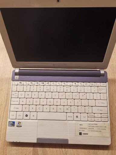 Zdjęcie oferty: Netbook Packard Bell 