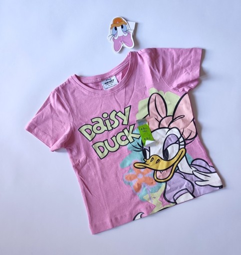 Zdjęcie oferty: T-shirt Primark z Daisy Duck dla dziewczynki r 110