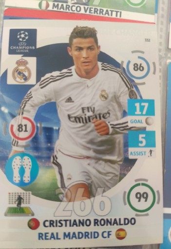 Zdjęcie oferty: Karta Cristiano Ronaldo 