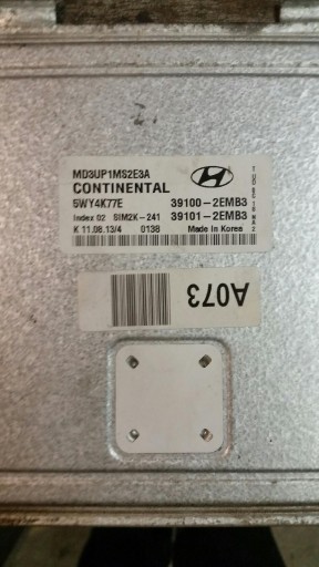 Zdjęcie oferty: Sterownik ECU Hyundai Elantra 2013r, 1,8, Automat.