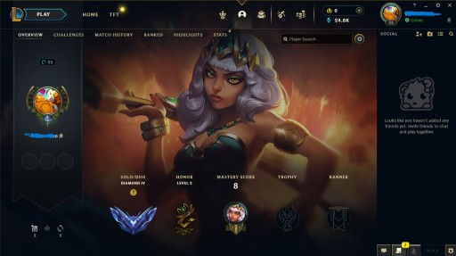 Zdjęcie oferty: Konto League of Legends EUW D4 100% wr 25K BE