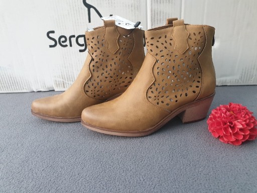 Zdjęcie oferty: Botki Sergio Leone,roz.39,nr BT152