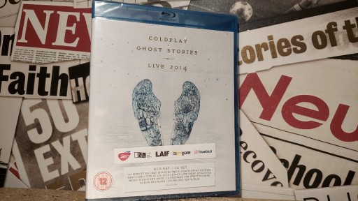 Zdjęcie oferty: Coldplay - Ghost Stories Live 2014 Blu-ray + CD