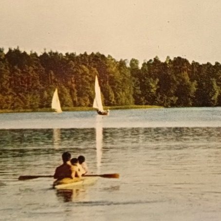 Zdjęcie oferty: Pojezierze Mazurskie jezioro Nidzkie pocztówka PRL
