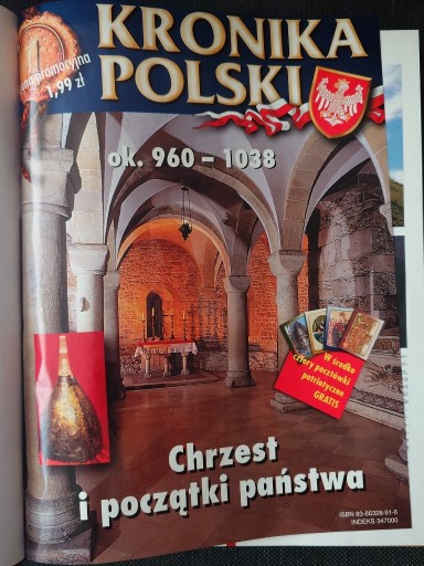 Zdjęcie oferty: KRONIKA POLSKI NR 1-40 KOMPLET 1998