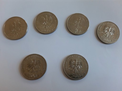 Zdjęcie oferty: Kolekcja monet okolicznościowych 80/90