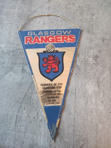 Zdjęcie oferty: Proporczyk Glasgow Rangers