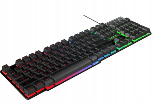 Zdjęcie oferty: Podświetlana klawiatura gamingowa dla graczy 