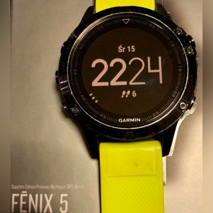 Zdjęcie oferty: Garmin Fenix 5 Sapphire z czujnikiem tętna HRM TRI