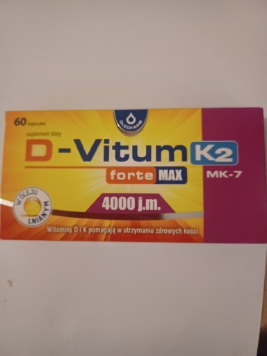 Zdjęcie oferty: Wit D 3 +K2Mk7    4000+75