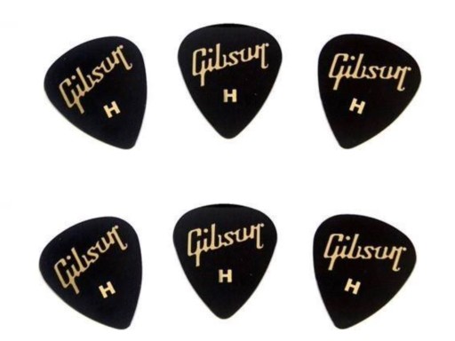 Zdjęcie oferty: 6x Kostka gitarowa Gibson 33GG74H
