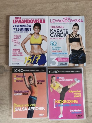 Zdjęcie oferty: Płyty cd z ćwiczeniami Lewandowska salsą karate 7
