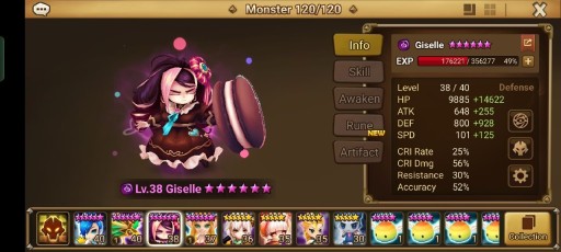 Zdjęcie oferty: Summoners War, Starter LD5 Giselle