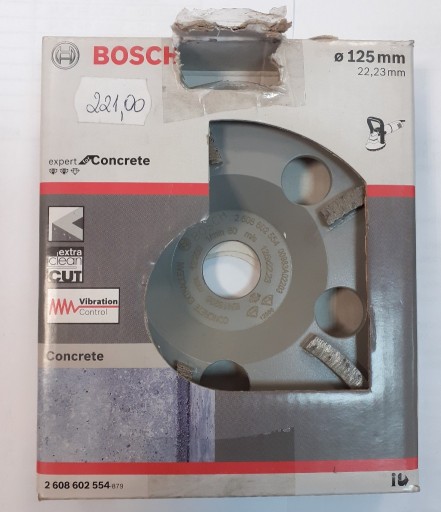 Zdjęcie oferty: Bosch Diamentowa tarcza garnkowa fi 125 mm