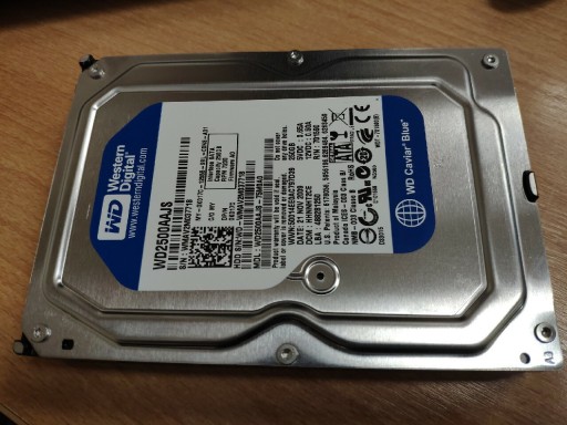 Zdjęcie oferty: Dysk twardy HDD WD 250GB WD2500AAJS