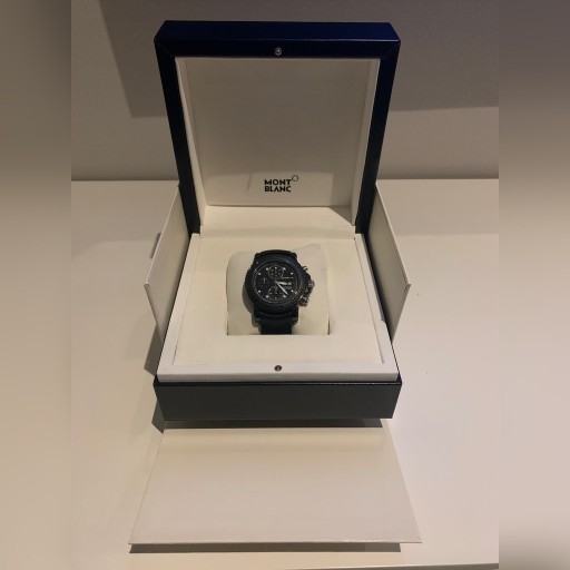 Zdjęcie oferty: Zegarek męski Montblanc Sport Steel DLC 