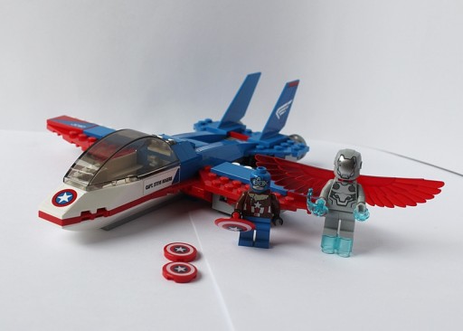 Zdjęcie oferty: LEGO 76076 Super Heroes Odrzutowiec Kap. Ameryki