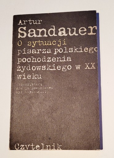 Zdjęcie oferty: PROZA ARTUR SANDAUER