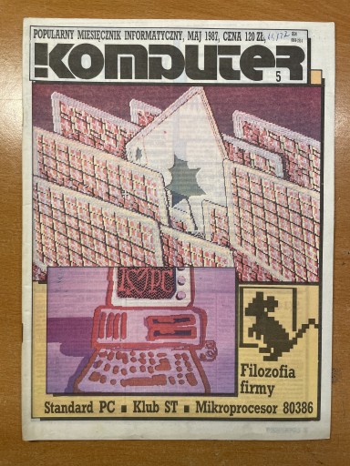 Zdjęcie oferty: Czasopismo - KOMPUTER - MAJ 1987 - jak nowe!