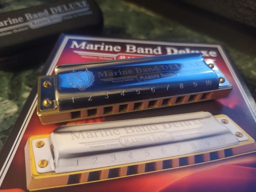 Zdjęcie oferty: Harmonijka HOHNER Marine Band Deluxe G