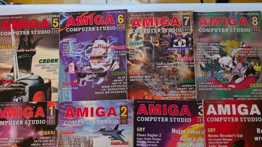 Zdjęcie oferty: Amiga computer studio 18 magazynów