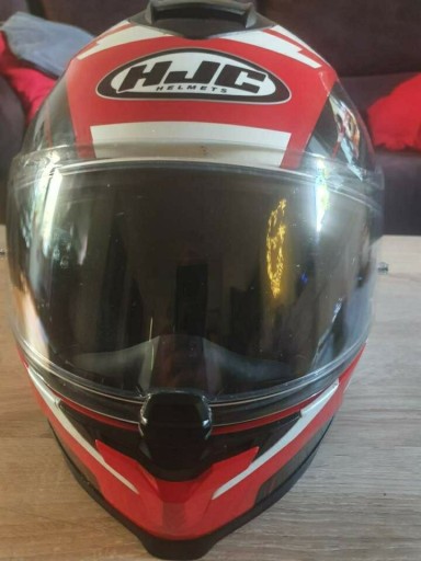 Zdjęcie oferty: Kask HJC z blendą i ponlockiem