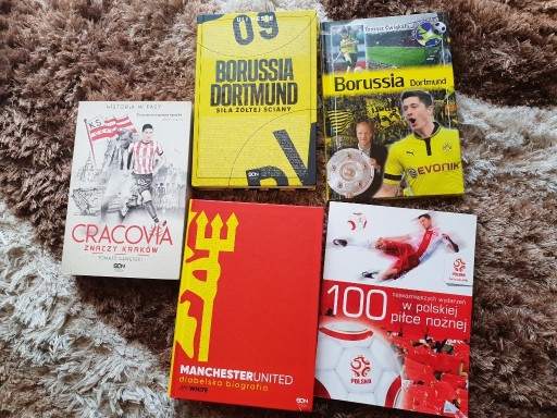 Zdjęcie oferty: Książki Kibica BORUSSIA DORTMUND MANCHESTER UNITED