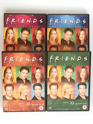 Zdjęcie oferty: 4 DVD Przyjaciele Friends sezon 10 season 10 1–18