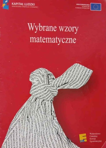 Zdjęcie oferty: Wybrane wzory matematyczne