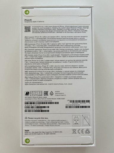 Zdjęcie oferty: iPhone 16 Black 128GB