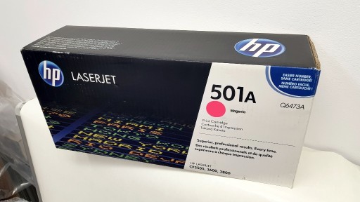 Zdjęcie oferty: Toner HPColorLaserJet 502AQ6473A magenta(oryginał)