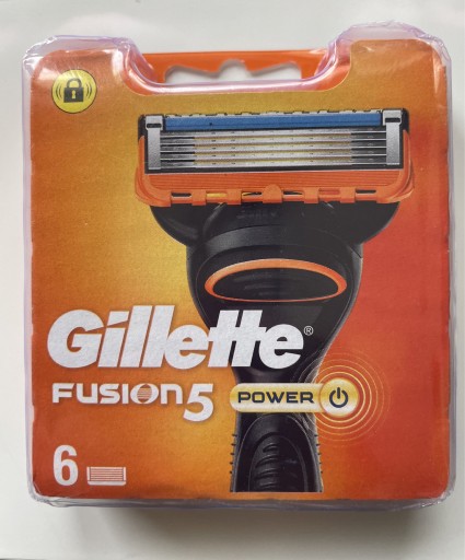 Zdjęcie oferty: Ostrza Gillette Fusion 5 power 6 szt. ORYGINAŁ