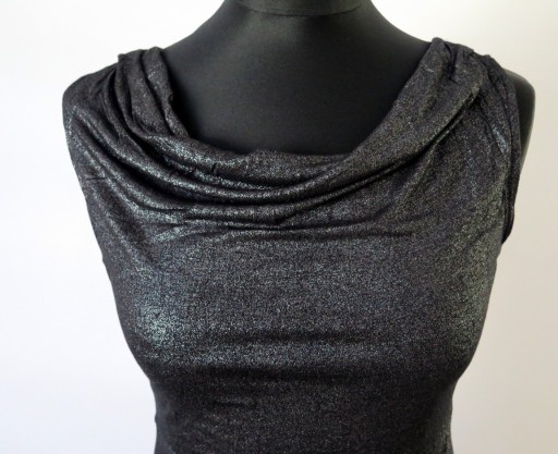 Zdjęcie oferty: Super brokatowa sukienka asymetryczna HTL, r. S