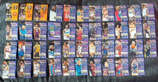 Zdjęcie oferty: Komplet kart NBA sezon1993 kolekcja 74 szt.