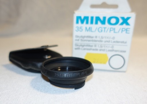 Zdjęcie oferty: Filtr MINOX skylight R1,5 wraz osłoną i pudełkiem
