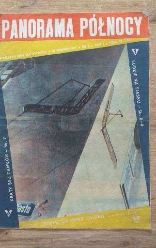 Zdjęcie oferty: Magazyn Panorama Północy  Nr 3. 1957r. Rarytas 