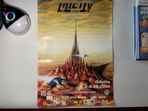 Zdjęcie oferty: Europejski Konwent Fantastyki - PLAKAT Tricity2000