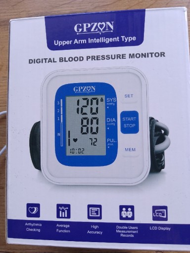 Zdjęcie oferty: Ciśnieniomierz GPZON monitor ciśnienia krwi