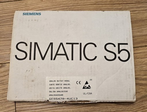 Zdjęcie oferty: Moduł wyjść analogowych SIEMENS SIMATIC S5 6ES5 470 4UC13